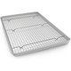 thumbnail image 1 of Half Sheet Pans with Rack Set, 18 Inch Commercial Quality Baking Set, 1 of 3