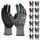 thumbnail image 1 of Guantes De Trabajo De Seguridad Con Revestimiento De Nitrilo De Microespuma 12 Pares, 1 of 7