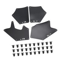 Magideal - 4 Protectores Contra Salpicaduras Con Clips 53739-0C020, Reemplaza A Los Guardabarros 53737-0C030 Para Stable Performance Professional Premium