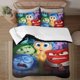 thumbnail image 2 of Inside Out 2 Quilt Set FullSoft Lightweight Quilts Quilted Bedspreads3 Pieces Set Queen SizeColorful Cartoon Print All Season, 2 of 5