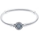 thumbnail image 1 of Pulsera KUNSIR Plata 925 Cadena Serpiente Ojo Azul, 1 of 3