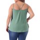 thumbnail image 3 of Agnes Orinda Blusas sin Mangas de Talla Grande para Mujeres Bordado de Ojales Sin Mangas Tirantes Ajustables Corte Suelto Cami Tops 2X Gris Verde, 3 of 6