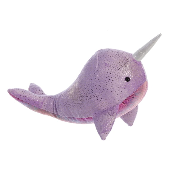 Peluche Aurora Destination Narwhal 14 cm