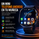 thumbnail image 2 of Reloj Inteligente UBABAI  Android 10 con SIM 4G LTE, Pantalla AMOLED 2.4", GPS, WiFi y Cámara Giratoria 9MP  4 GB +64 GB, 2 of 10