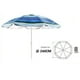thumbnail image 3 of Sombrilla 2.40 Mts Diametro Playa Camping Diseño Rayas Colores Azules, 3 of 3