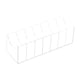 thumbnail image 4 of Organizador De Cinturones Armario Transparente Estante Para Cinturones Para El Hogar Para Cosméticos Pulseras Relojes 7 Compartimentos, 4 of 5