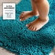 thumbnail image 4 of Juego de alfombras de baño Hearth & Harbor Chenille, color verde azulado, 2 piezas, 4 of 9