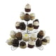 thumbnail image 1 of Porta cupcakes de metal blanco para 41 unidades, 1 of 2