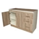 thumbnail image 2 of MUEBLE DE COCINA BASE 1200 MM ESTRUCTURA MELAMINA BLANCA FRENTE MELAMINA NODO, 2 of 6