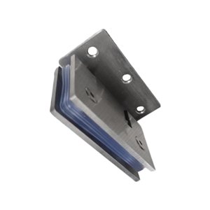 Magideal - Bisagras De Puerta De Ducha De Vidrio 90 Degree Reemplazo Con Accesorios De Montaje Abrazadera De Baño Para Vitrina De Gabinete Espesor De Puerta De 8-12 M