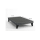 thumbnail image 2 of Cama Plaza y Media Con Respaldo y base de 105 X 190cm Tapizada en Felpa Gris Oscuro, 2 of 5