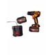 thumbnail image 1 of Taladro Percutor Brushless 42v + 2bats + Cargador + Full Set Amarillo 30000bpm, 1 of 3