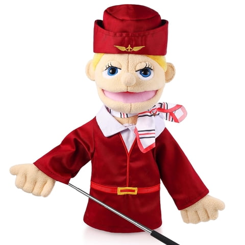 Youngjoy - Marionetas De Peluche Con Barra De Control Para Juegos De Rol Para Niños