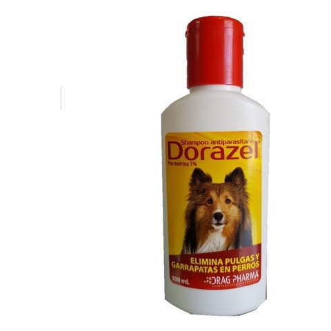 Veterinaria Drag Pharma - Antiparasitario Shampoo Dorazel 100Ml