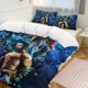 thumbnail image 1 of Aquaman Bedding Comforter Sets, 3-Piece Bedding Set Soft Warm Bed Set with 1 Duvet Cover And 2 Pillowcases for Bedroom All Season, 1 of 3