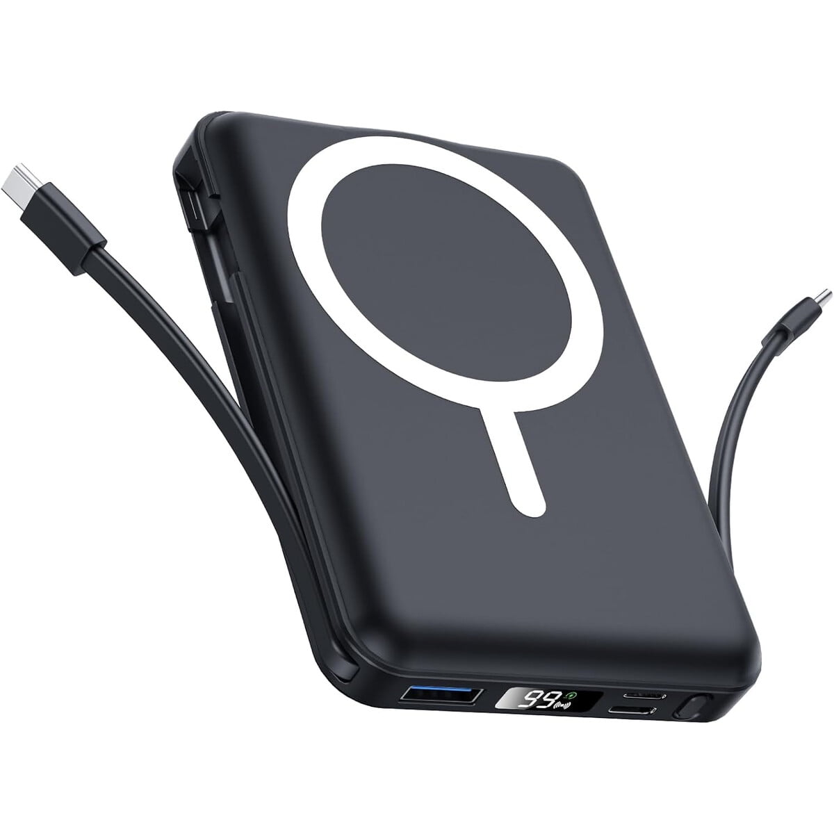 Genérico - Power Bank Magsafe 10000mah Carga Rapida Usbc Display