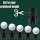 thumbnail image 3 of Tees de Golf Against The Grain con Base de Sujeción de Plástico, 3 of 4