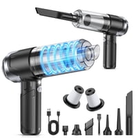 Aspiradora De Mano Inalámbrica Kmm 10000Pa 120W Con Led