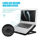 thumbnail image 5 of Cooler Ajustable Ventilador Potente Enfriador Notebook 2 USB, 5 of 7