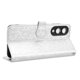 thumbnail image 5 of Funda Cartera Lunares Samsung Galaxy S25 Edge con Tarjetero, Correa y Soporte Plata, 5 of 6