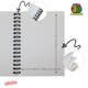 thumbnail image 3 of Cuaderno Jotter 3D LiveLife Pink Oasis – 80 páginas, encuadernación de espiral, 3 of 3