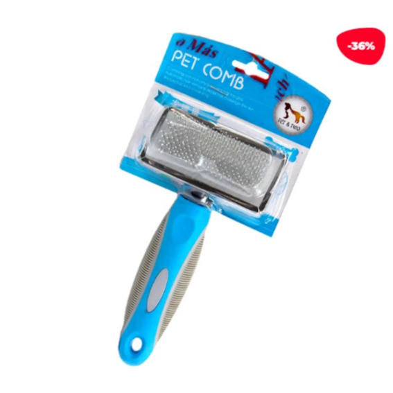 Genérico - Cepillo Para Mascota Metal Plastico 17X9Cm