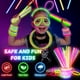 thumbnail image 3 of SHQDD 100 Glow Sticks Bulk Party Pack, 8 Neon Halloween Glow Sticks, 3 of 3