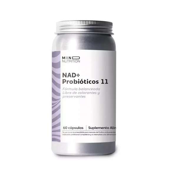 Nad+ Probióticos 11 Cepas - 60 Cáps | Mind Nutrition
