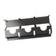 thumbnail image 5 of Portor de la amoladora de ángulo, soporte de herramientas eléctricas, estante de almacenamiento, 3 compartimentos, negro, organizador, metal, estante, 5 of 5