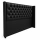 thumbnail image 1 of Respaldo Verona Ecocuero Negro con Brazos Laterales – 2 Plazas, 1 of 2