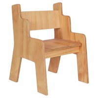 Máxima Design - Silla Infantil Natural 35X35X35 Cm