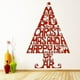 thumbnail image 2 of Decomural Merry Christmas Tree Festive Xmas WS-19117, 2 of 2