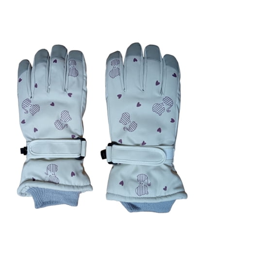 H&n - Guantes Para Nieve Térmicos Para La Nieve, Invierno, Talla M Blanco Invierno