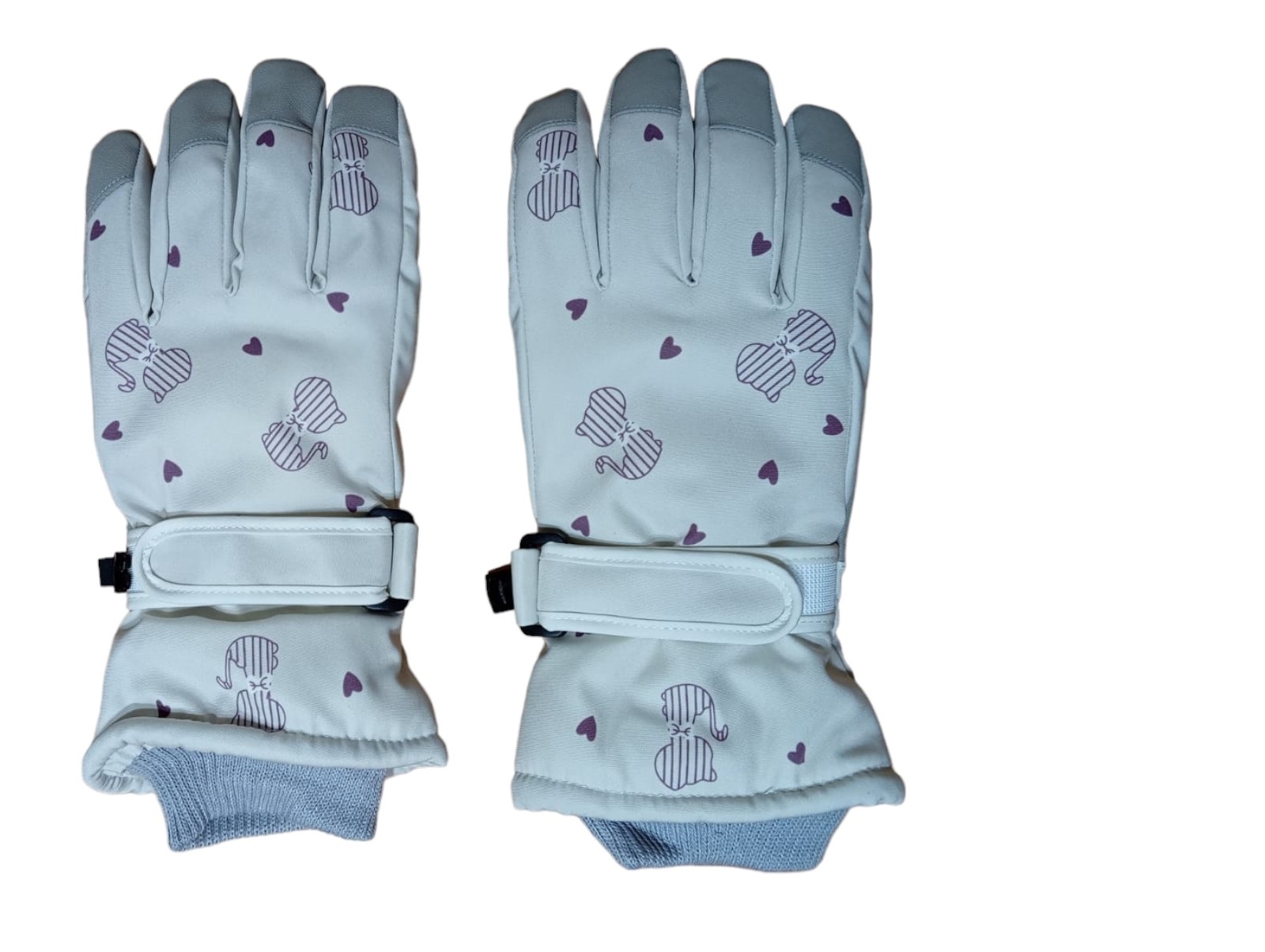 Hn - Guantes Para Nieve Térmicos Para La Nieve, Invierno, Talla M Blanco Invierno