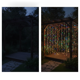 thumbnail image 4 of Cascada Luces Led Solar 120 Luces 6m Multicolor Árbol Rama, 4 of 8