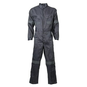 Jayson - Overol Gabardina Con Reflectante Gris Xl