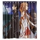 thumbnail image 1 of Cortina de ducha de anime con ganchos, tamaño 60 x 72 pulgadas, 1 of 3