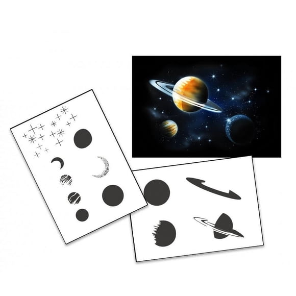 Plantilla de estarcido UMR-Design AS-138 Talla M
