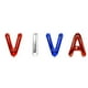 thumbnail image 3 of Globos Metalizados Letras Viva Chile Fiestas Patrias Cotillon, 3 of 3