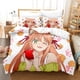 thumbnail image 1 of Anime Beast Tamer Bedding Set Single Twin Full Size Bed Set Adult Kid Bedroom Duvet cover Set Home Textiles Bed Sheets, 1 of 5