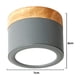 thumbnail image 2 of Aplique Decorativo Sobrepuesto Gris y Madera 6W Luz Fría, 2 of 2