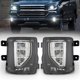 thumbnail image 1 of Luces antiniebla BUNKER INDUST para Chevrolet Silverado 1500 - Acabado cromo, 1 of 7