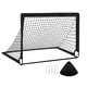 thumbnail image 2 of Red De Portería De Fútbol Para Niños, Puerta De Fútbol Compacta Para Parque, Jardín, Deportes Al Aire Libre, Color Negro, 2 of 5