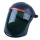 thumbnail image 2 of Tocado Seguridad Soldadura Protector Facial Antipolvo A Prueba De Salpicaduras Negro + Verde, 2 of 3
