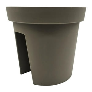Fliperex - Macetero Colgante Para Balcon Terraza Plastico Maceta Jardin Cafe