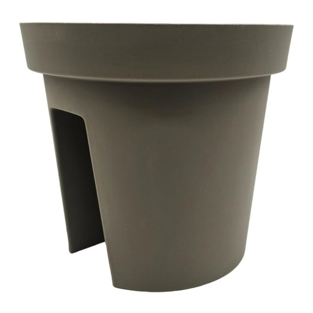 Macetero Colgante Para Balcon Terraza Plastico Maceta Jardin cafe