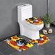 thumbnail image 1 of Juego de Alfombras de Baño Desmarcar Freakazoid Terciopelo Coral 3 Piezas, 1 of 6