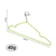 thumbnail image 5 of Percha para ropa de adulto, percha de ropa revestida de plástico, percha de ropa de metal antideslizante sin costuras, percha de ropa, 1 pieza, 5 of 5