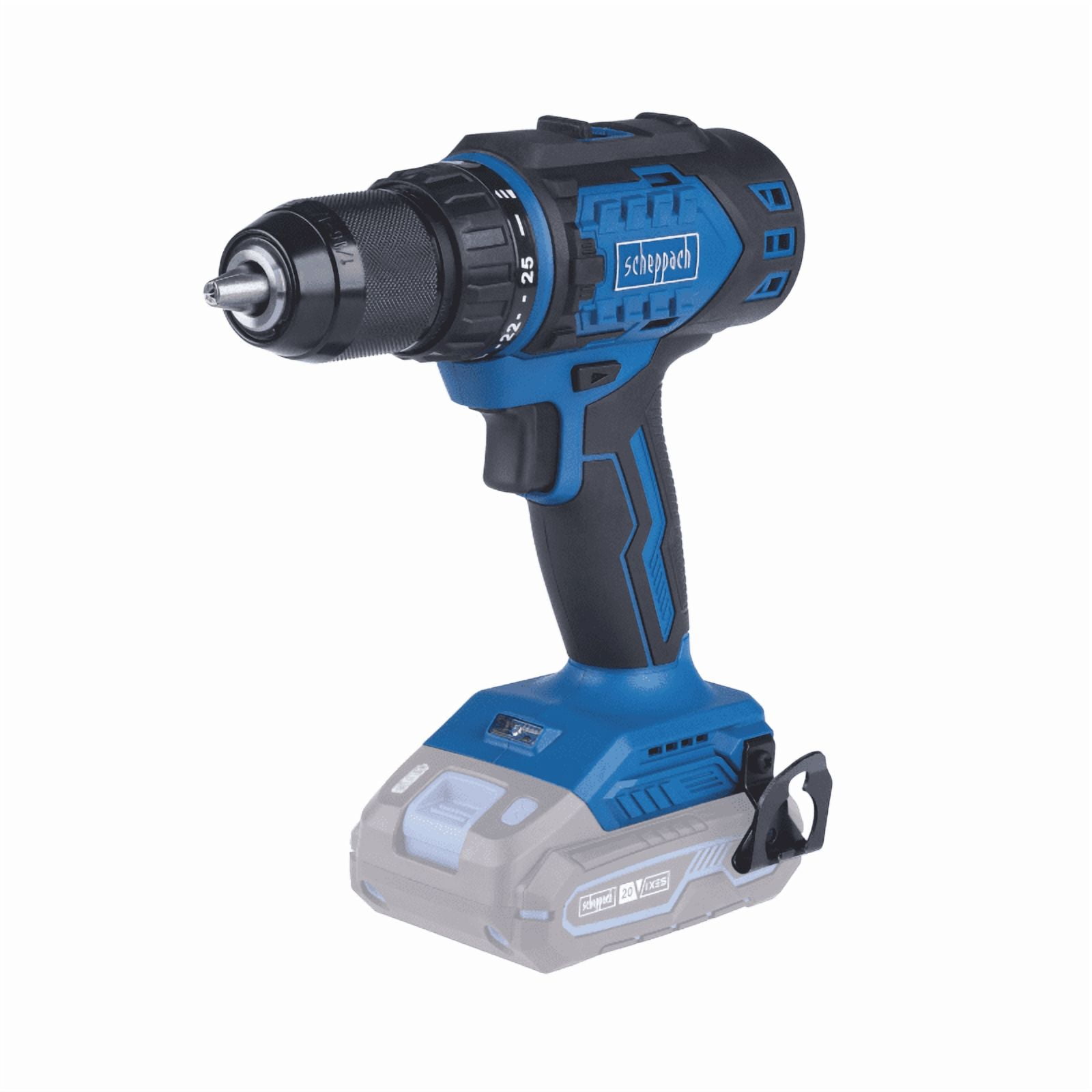 Taladro Atornillador Inalambrico Brushless 60nm 20v Scheppach