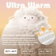 thumbnail image 3 of Sudadera con capucha para adultos y niños, forro sherpa, color gris, 3 of 6
